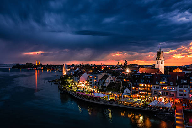 Sonnenuntergang am Bodensee